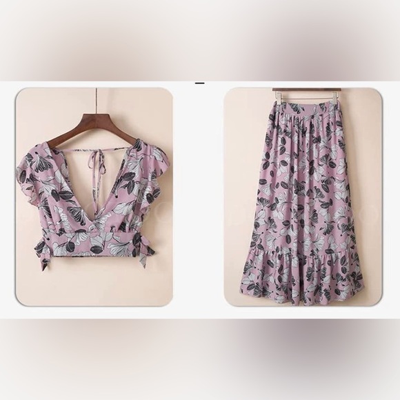 NWOT Boho Two Piece - Picture 2 of 3